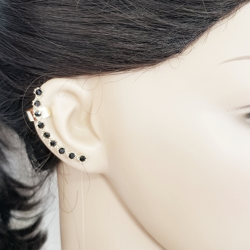 Multicolor Stackable Ear Pieces. 6 Pieces. New